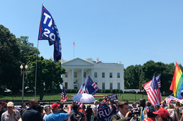 De balans van 365 dagen Trump